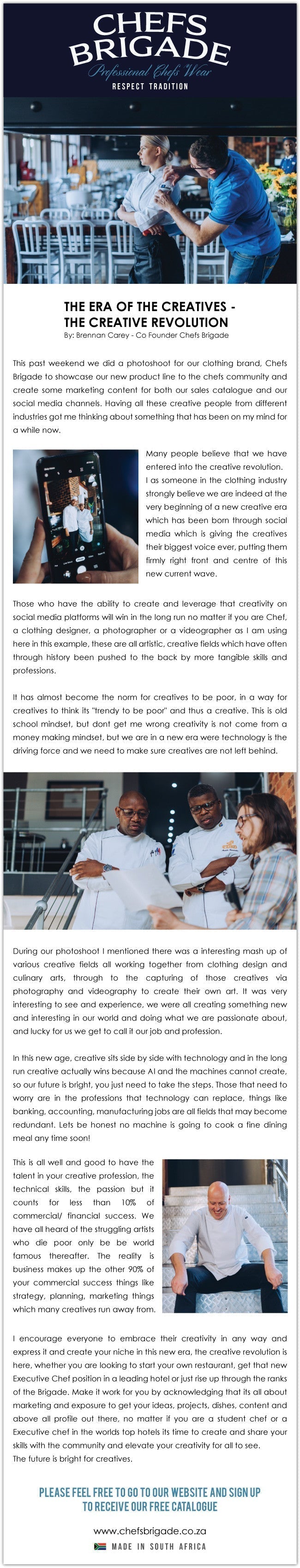 The Era of Creatives