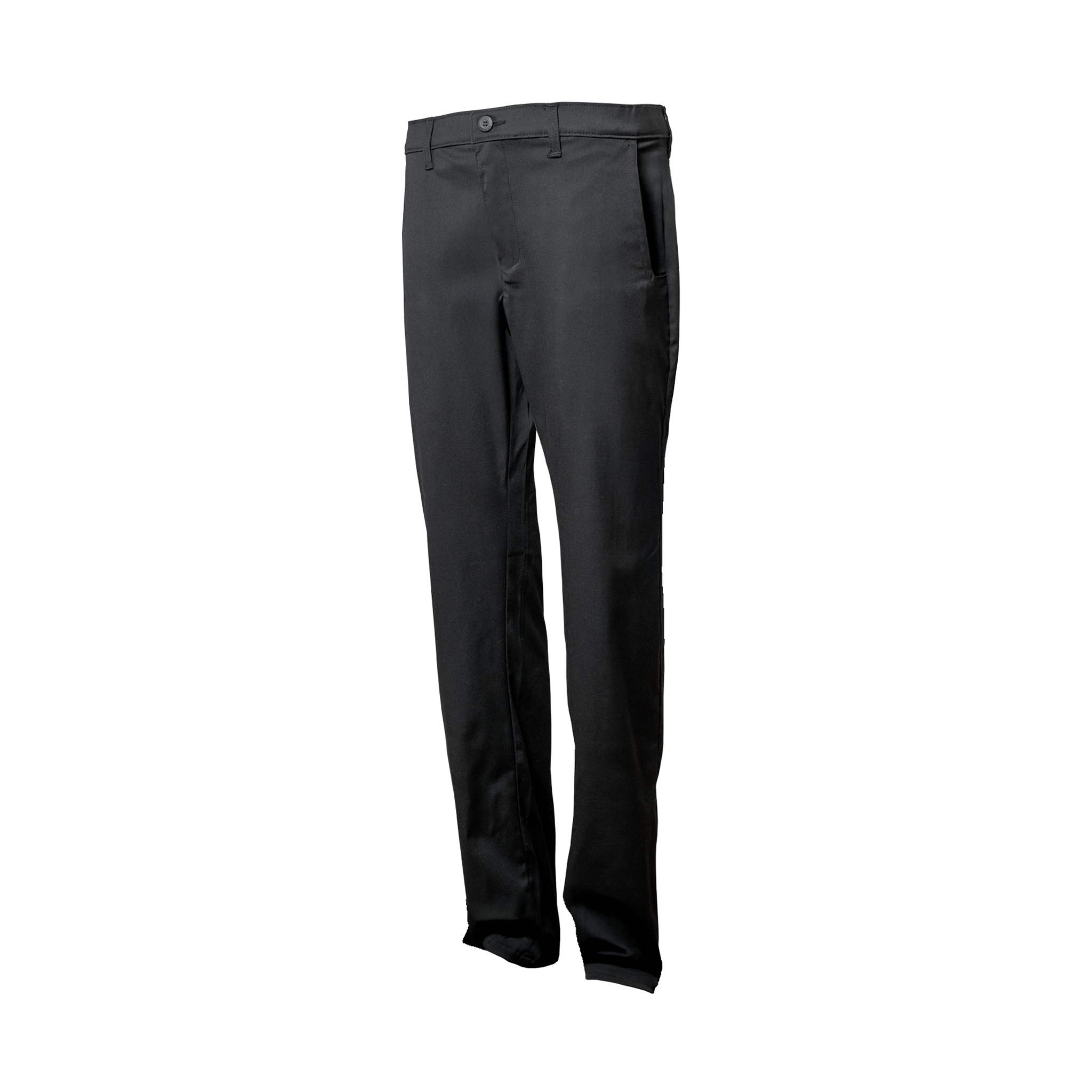 Black pants on a white background