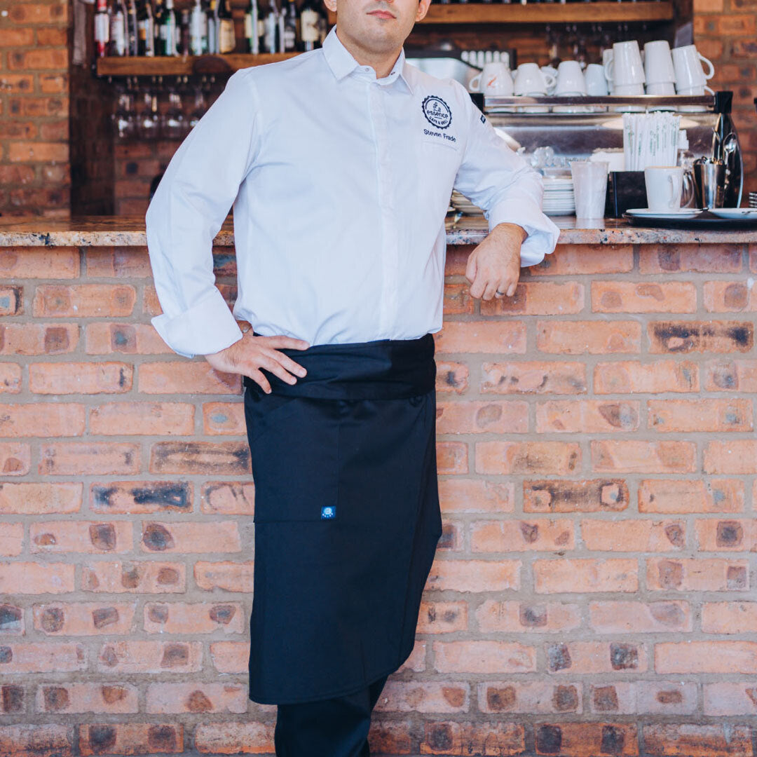 Tapered Apron - Black