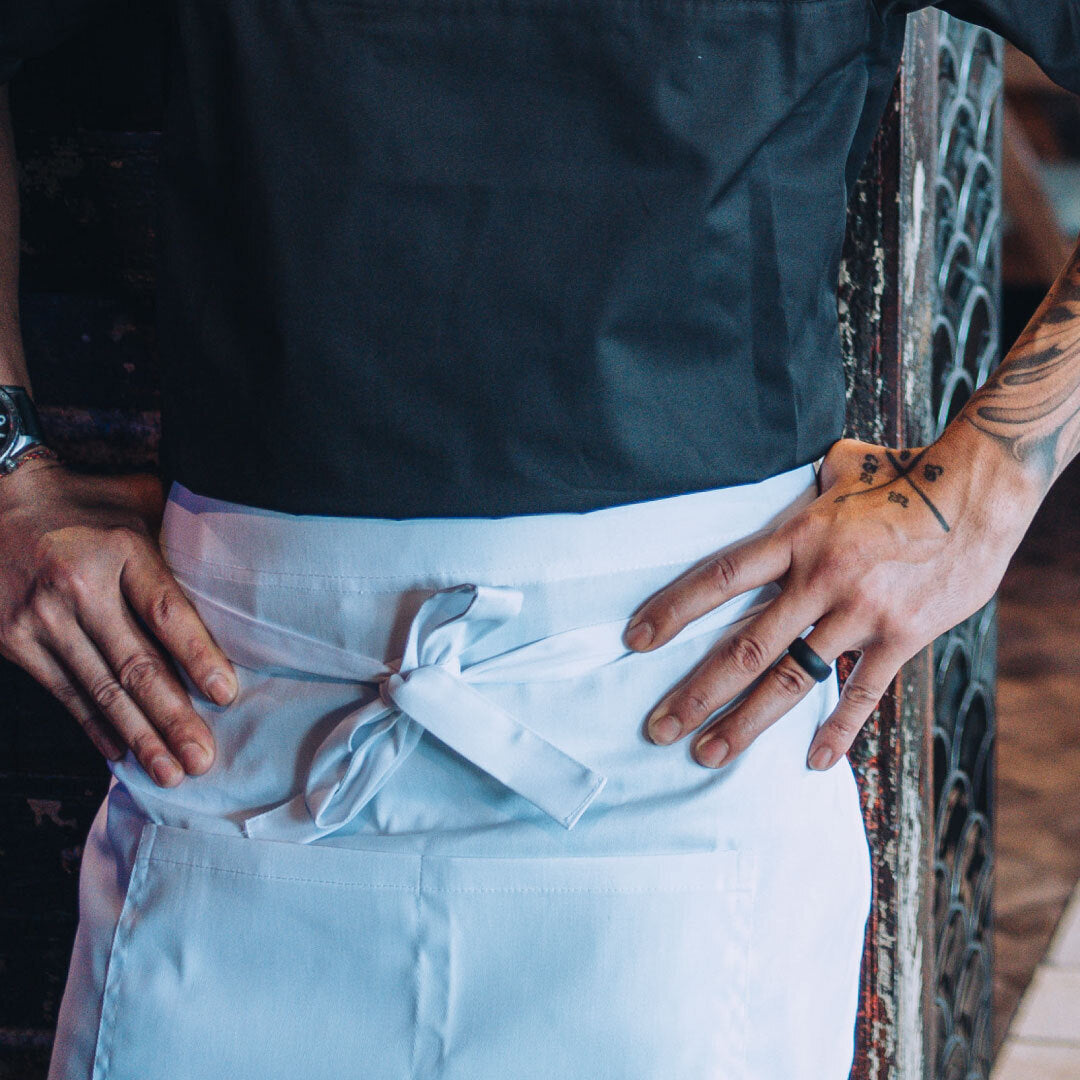 Bistro Apron - White