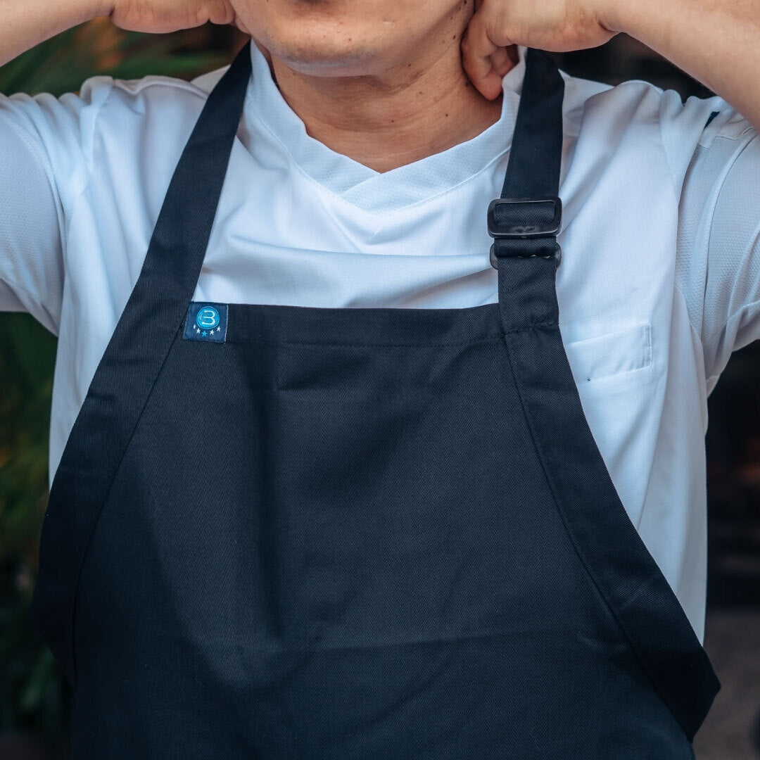 Bib Apron - Black