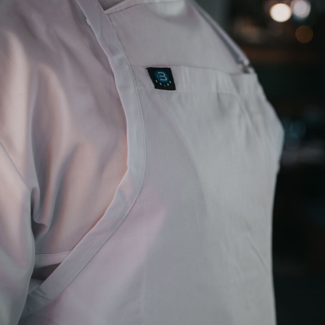 Bib Apron - White
