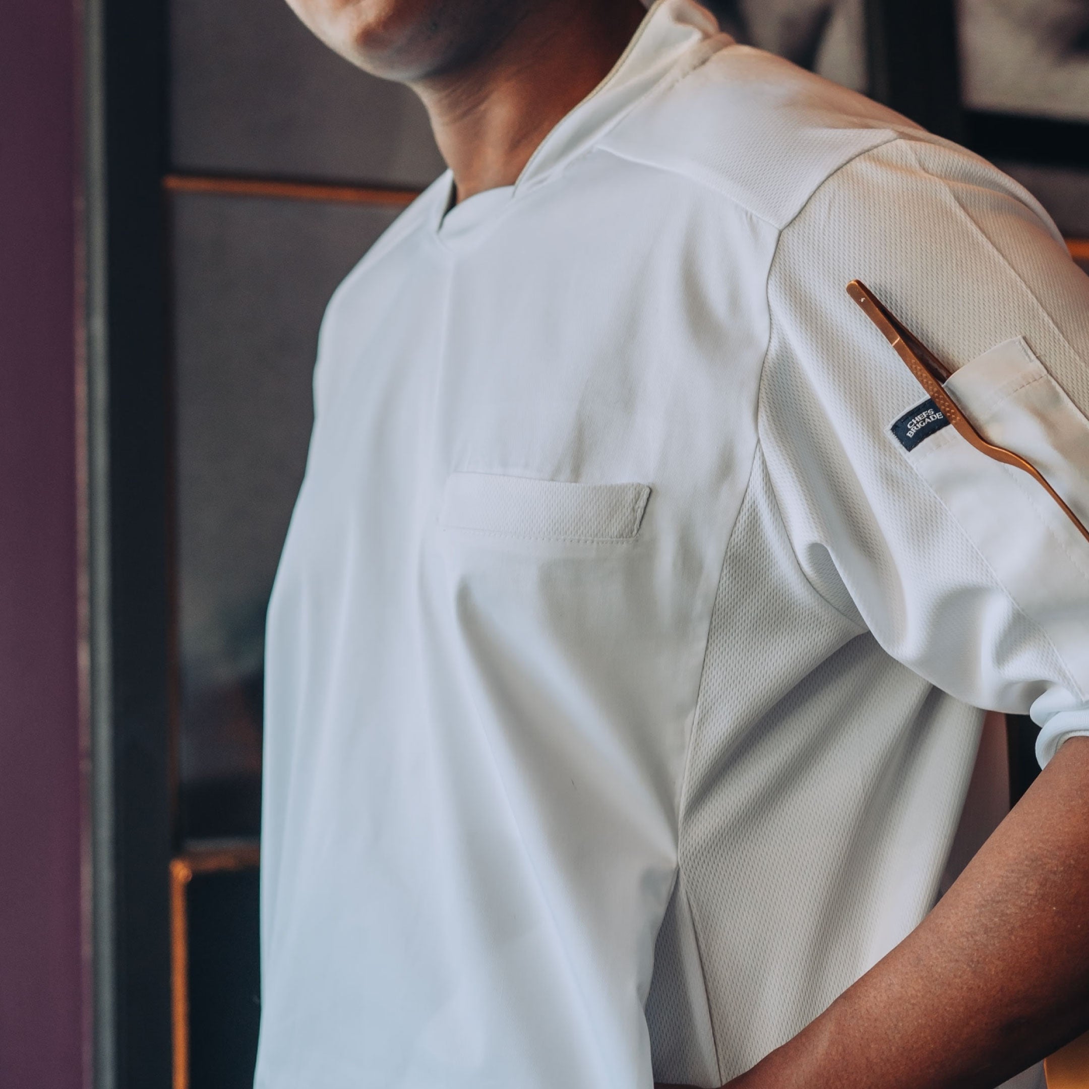The Nord - White/Grey trim