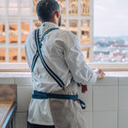 Bridgerton Grey Apron