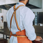 Williamsburg Orange Apron