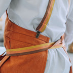 Williamsburg Orange Apron