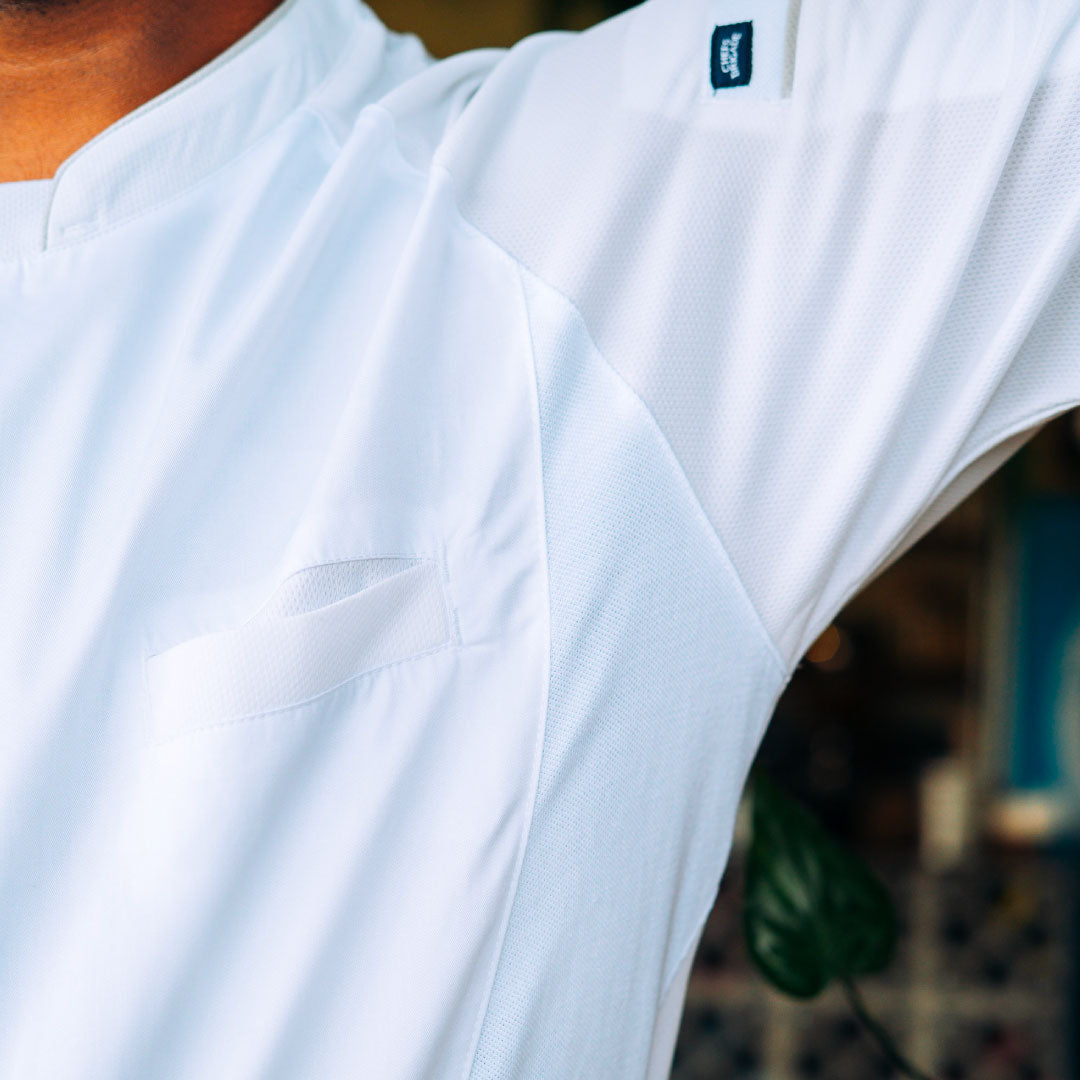 The Beverly - White/Grey trim