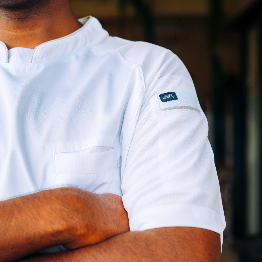 The Beverly - White/Grey trim