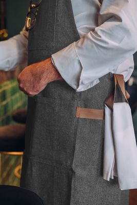 Michigan Grey  Apron
