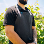 Bib Apron - Pin Stripe