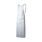 White apron on a white background