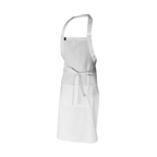 White apron on a white background