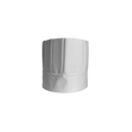 White chef's hat on a white background