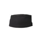 Black chef's hat on a white background
