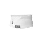 White chef's hat on a white background