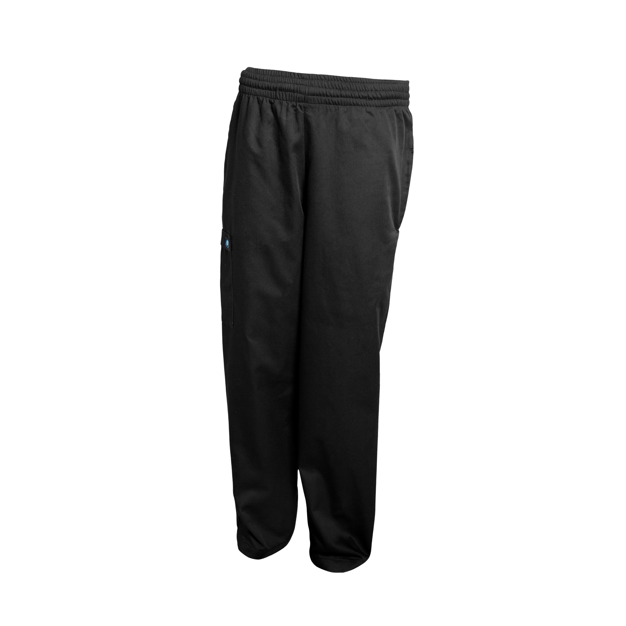 Black pants on a white background