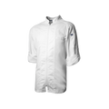 White chef's coat on a white background