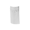 White apron on a white background